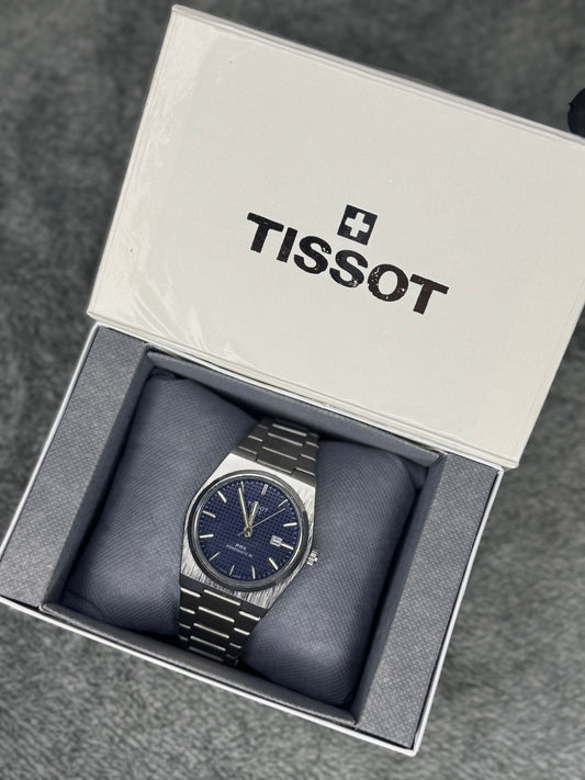 TISSOT ELITE PREMIUM WATCH – HIGH CLASS LUXURY BLUE DIAL – TISSOT PRX 1853