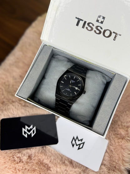 BLACK EDITION PREMIUM WATCH – HIGH CLASS LUXURY TISSOT PRX 1853 –