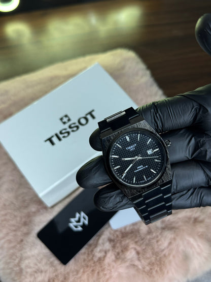 BLACK EDITION PREMIUM WATCH – HIGH CLASS LUXURY TISSOT PRX 1853 –