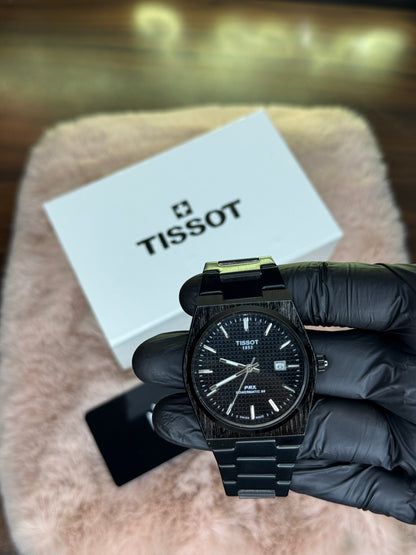 BLACK EDITION PREMIUM WATCH – HIGH CLASS LUXURY TISSOT PRX 1853 –