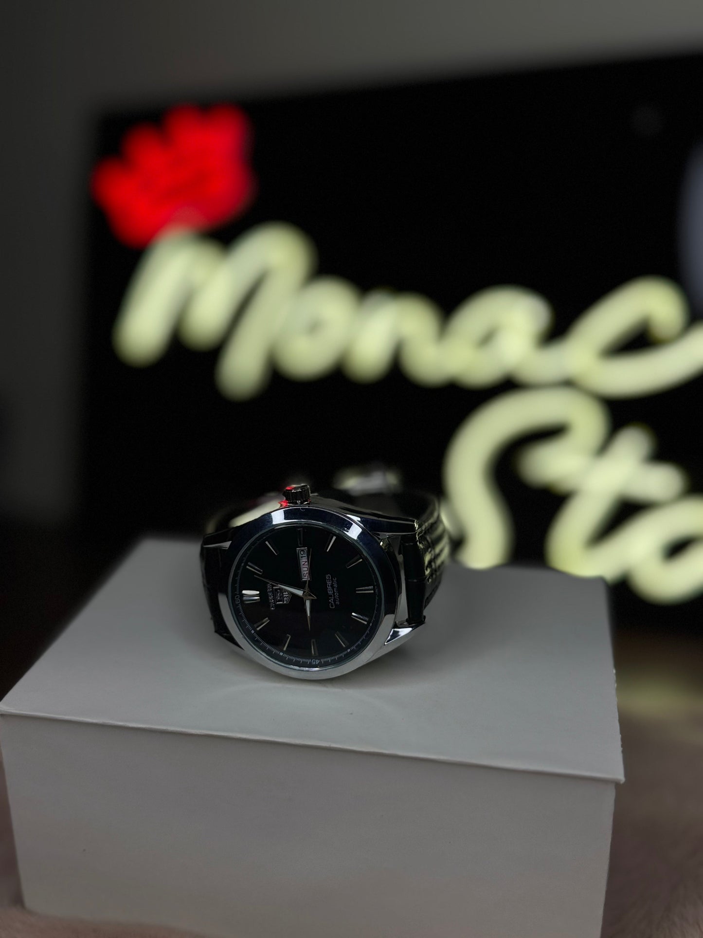 TAG HEUER DAY‑DATE WATCH PREMIUM QUALITY CALIBRE 5