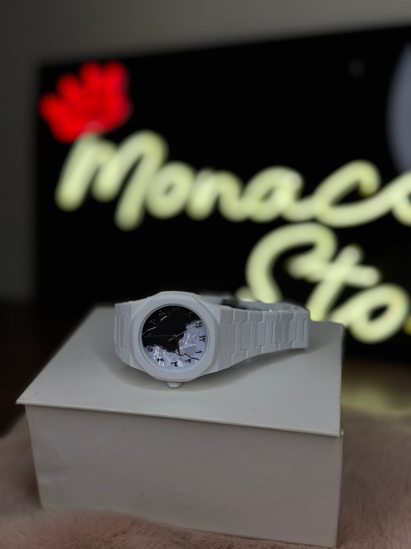 ELITE PREMIUM WHITE ARABIC AURA FIBER – HIGH CLASS LUXURY LIGHT WEIGHT – MARBLE EDITION